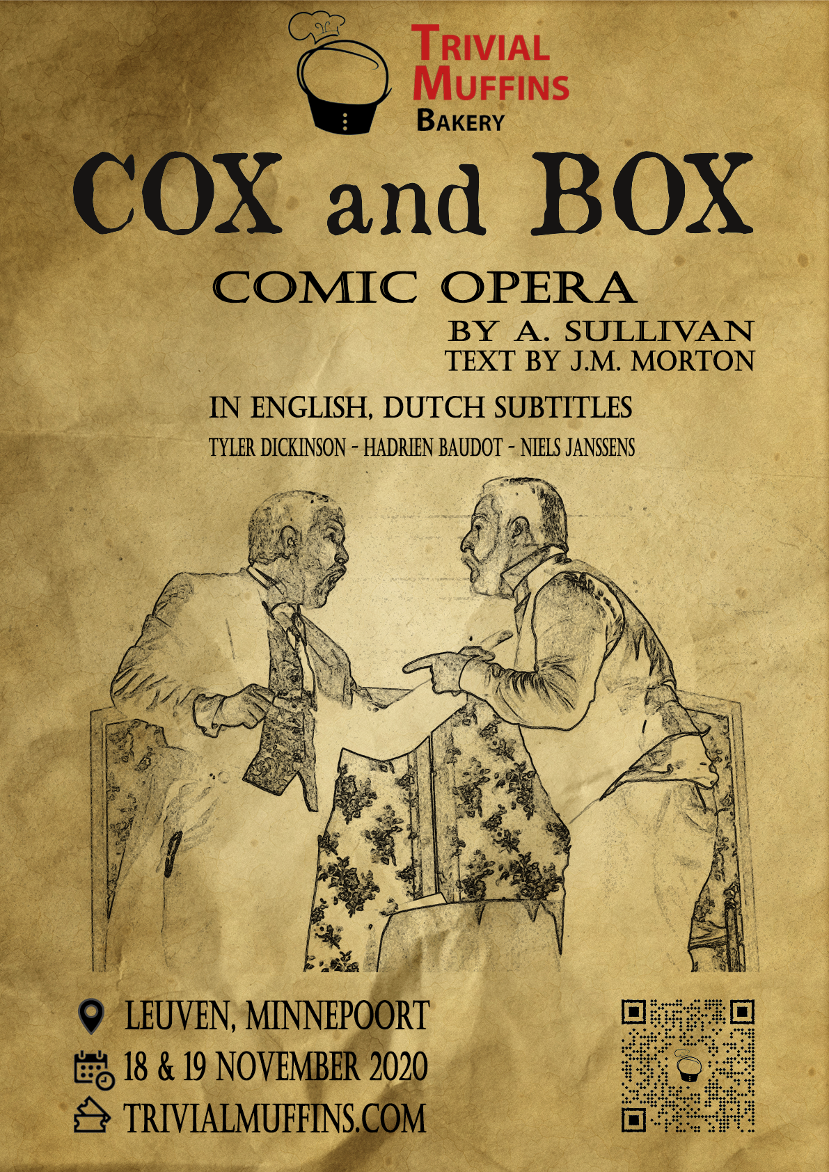 Cox and Box poster